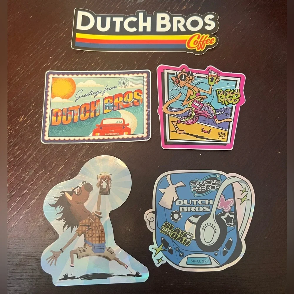 Dutch Bros Sticker Bundle! - Picture 1 of 1
